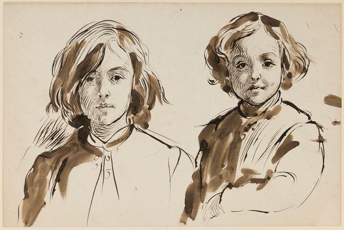 Alfred DEHODENCQ - Portrait of the Artist’s Sons | MasterArt